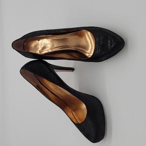 BCBG Generation Black heels, Size 8 and 1/2